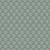 Florentine Fan Green tapet