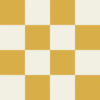 Mustard Yellow and Beige Checkerboard - L tapete