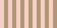 Cabana Stripes - Blush Pink & Taupe Brown carta da parati