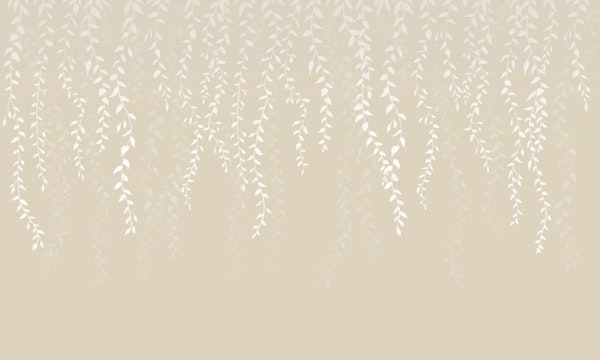 Tranquil Watercolor Vines