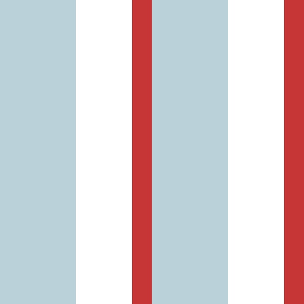 Bold vertical stripes blue white thin red XL