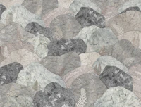 Neutral Stone Hillscape behang