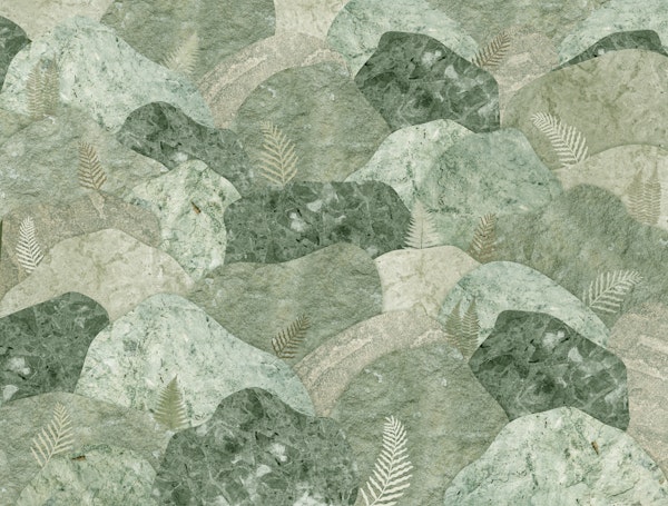 Botanical Fern Stone Texture