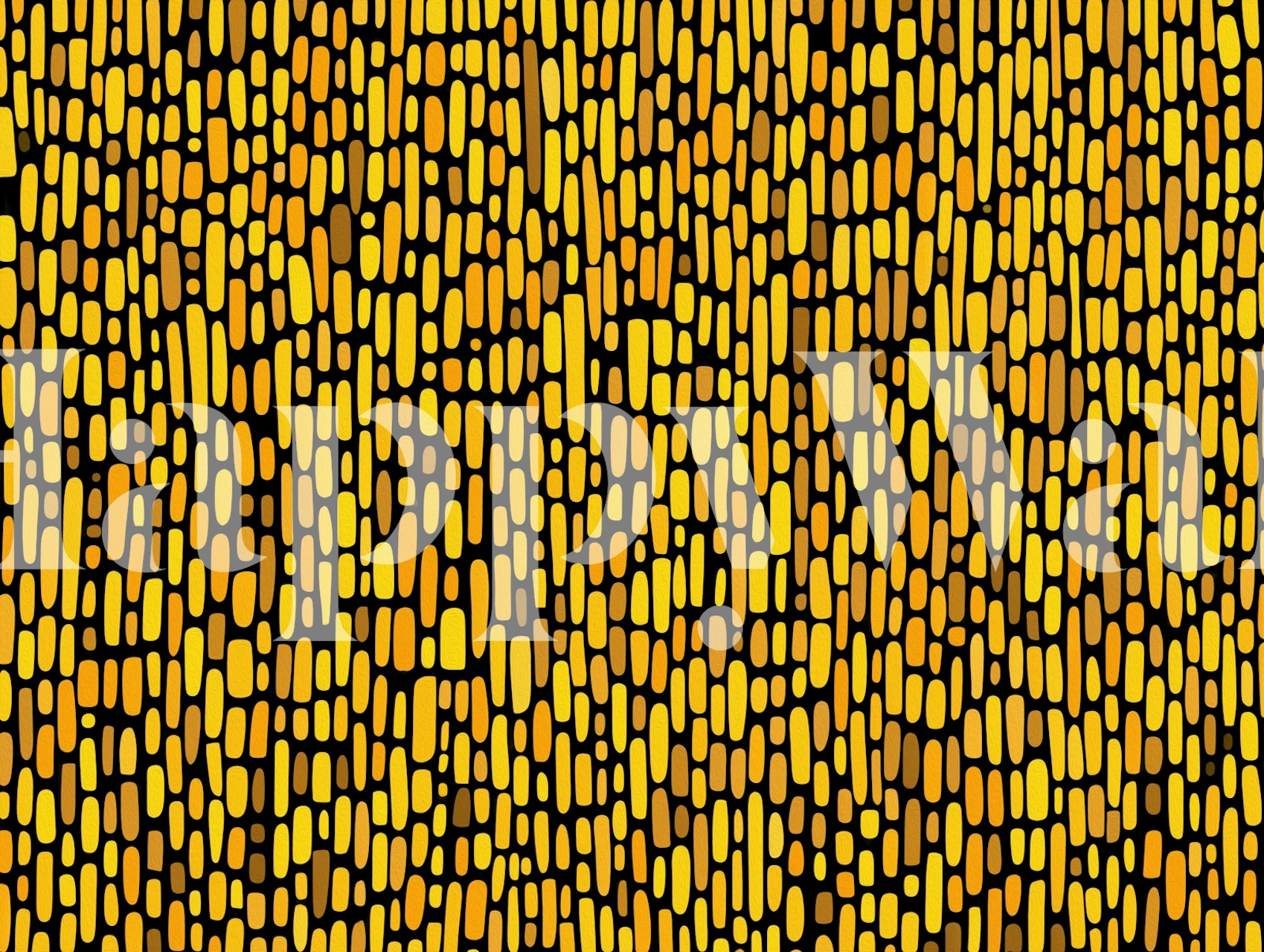 Golden dash wallpaper in a room