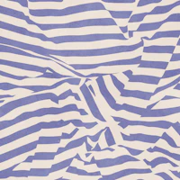 Periwinkle Safari Stripes wallpaper