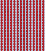 Red Scallop Stripes tapety