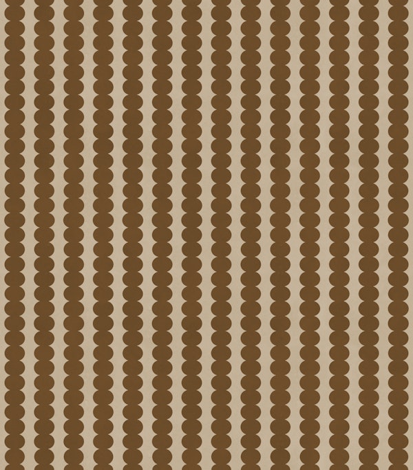 Caramel Scallop Stripes