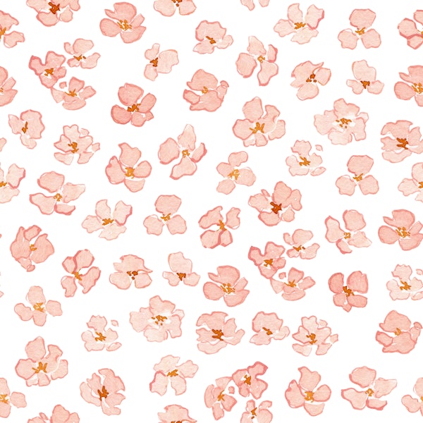 Soft Red Blossoms