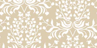 Sandy Taupe Botanical Damask behang