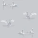 Classic Swan Pond Scene Pale Grey