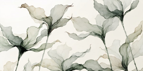 Translucent Flower Watercolor