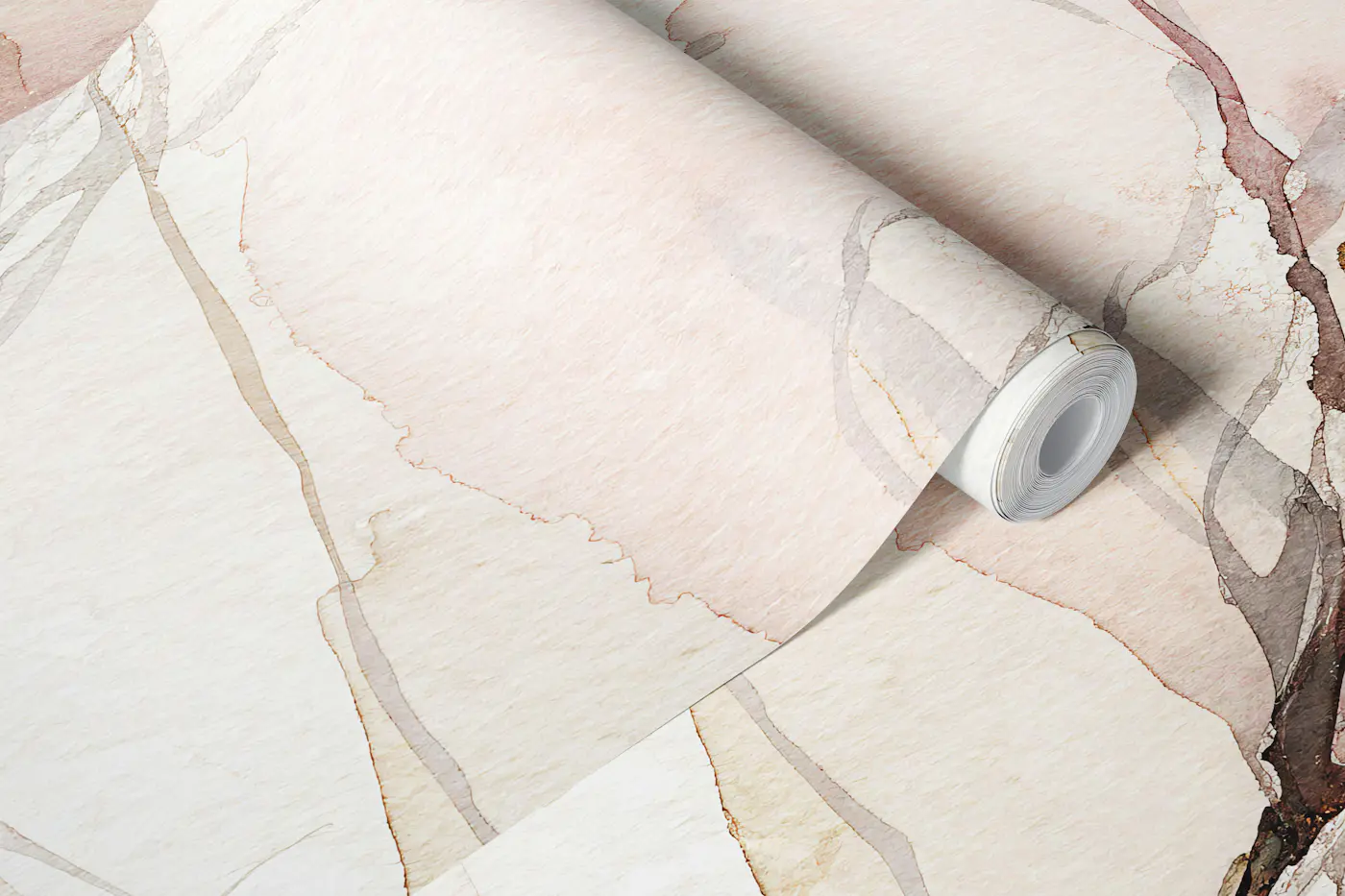 Abstract Botanical Watercolor wallpaper roll