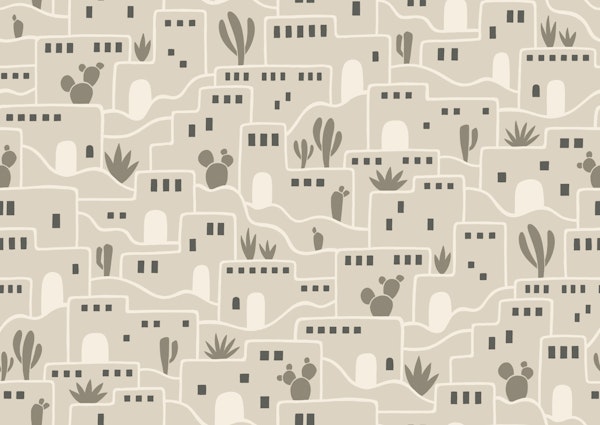 Desert Adobe Village - sand