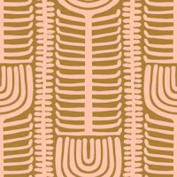 Folk Line Texture Blender Olive Pink wallpaper