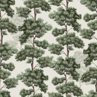 Woodland - Sage wallpaper