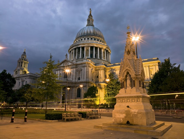 St Pauls Cathedral Night Lights