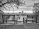 Quiet Bench Overlooking Old Town