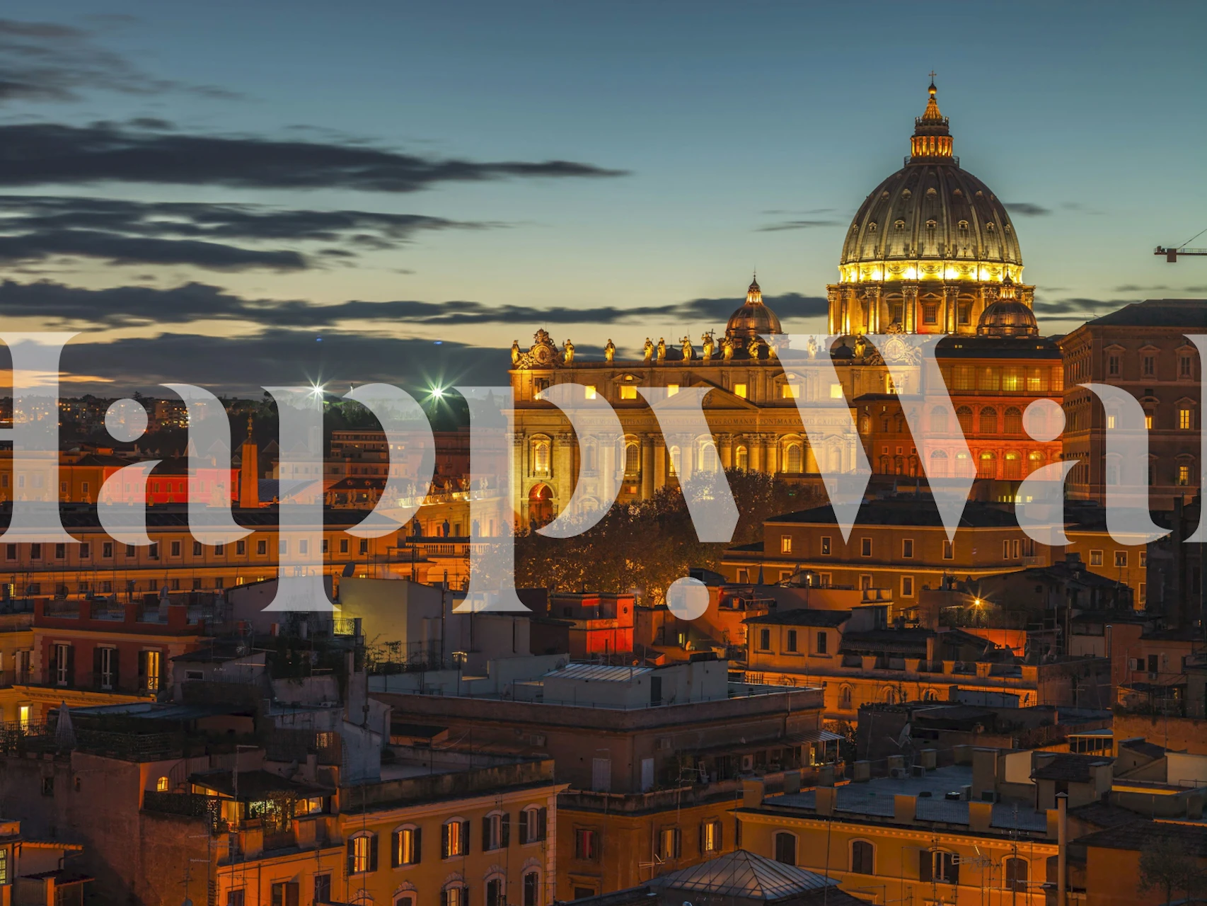St Peters Basilica wallpaper in a room
