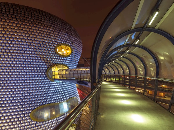 Modern Architecture Night Lights