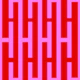 Bold Red Pink Geometric Grid