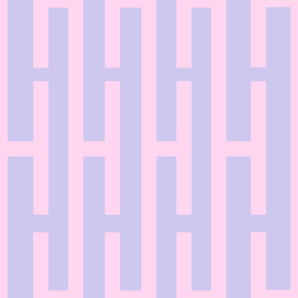 Lavender Blush Geometric