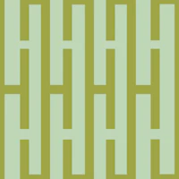 Retro Olive Greek Key Lines wallpaper