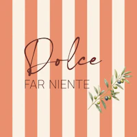 Terracotta Stripe Italian Quote tapet