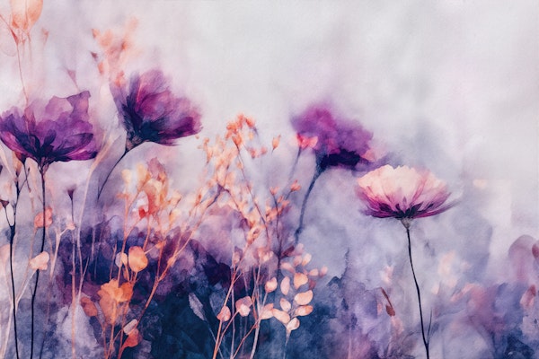 Purple Poppy Dreamscape