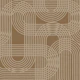 Mid Century Geometric Loops