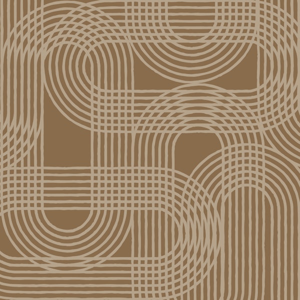Mid Century Geometric Loops