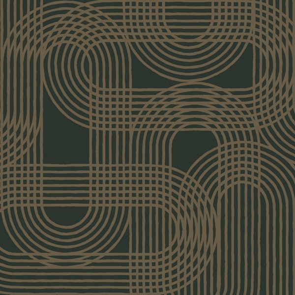 Olive Geo Loop Grid