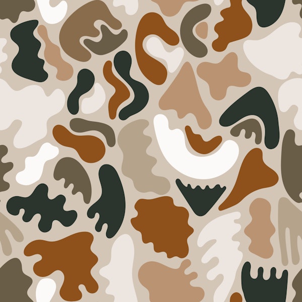 Earth Tone Camo Abstract