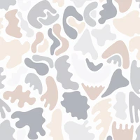 Neutral Camo Shapes tapet