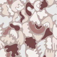 Neutral Desert Camo Shapes tapet