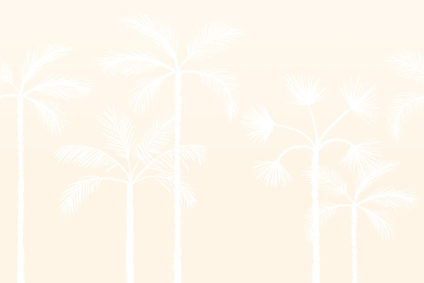 Coastal Palm Shadows Beige