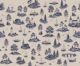 Nordic Coastal Toile Blue