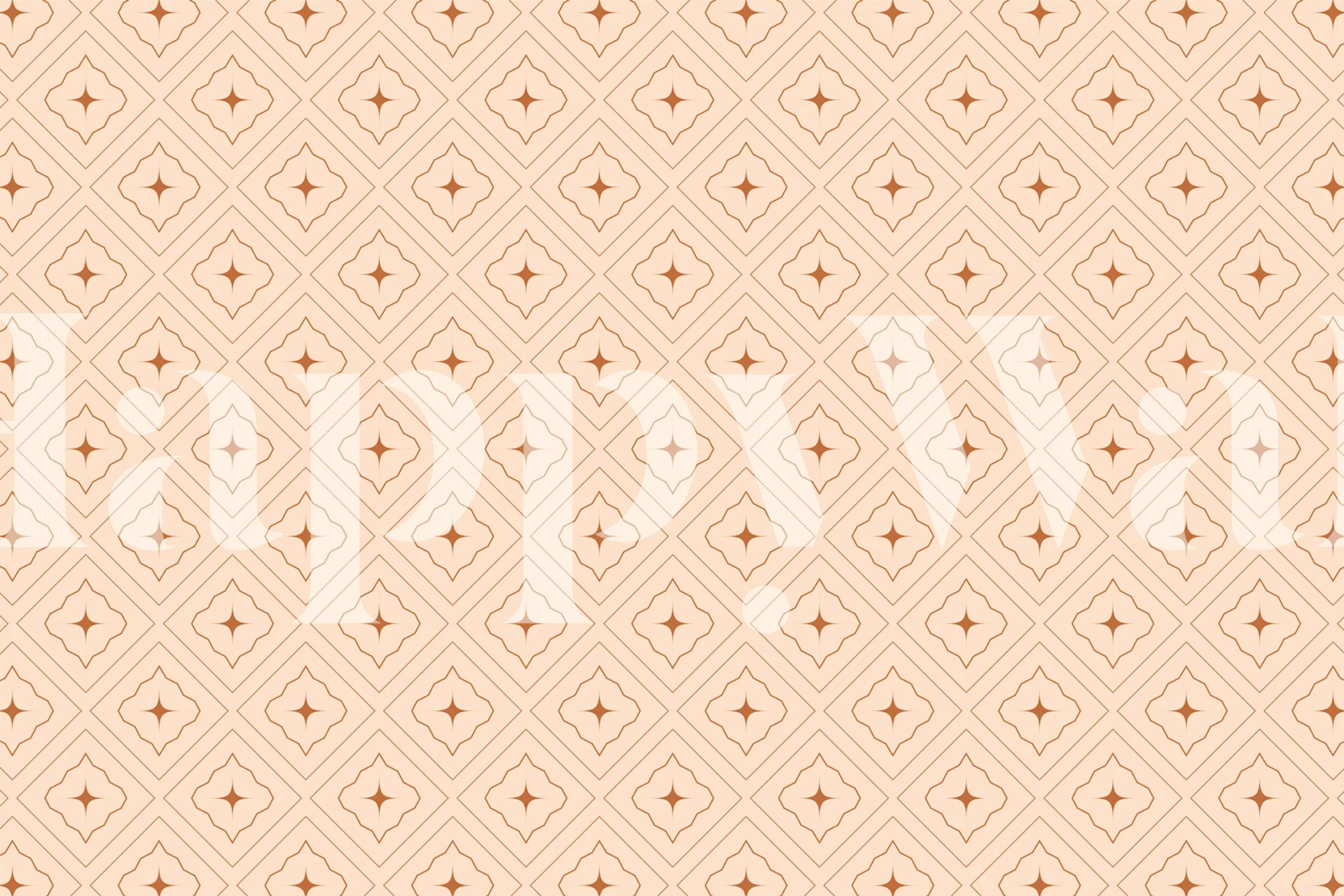 Neutral Boho Tile Repeat behang
