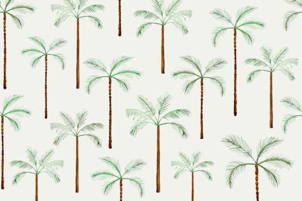 Tropical Palm Trees Sage