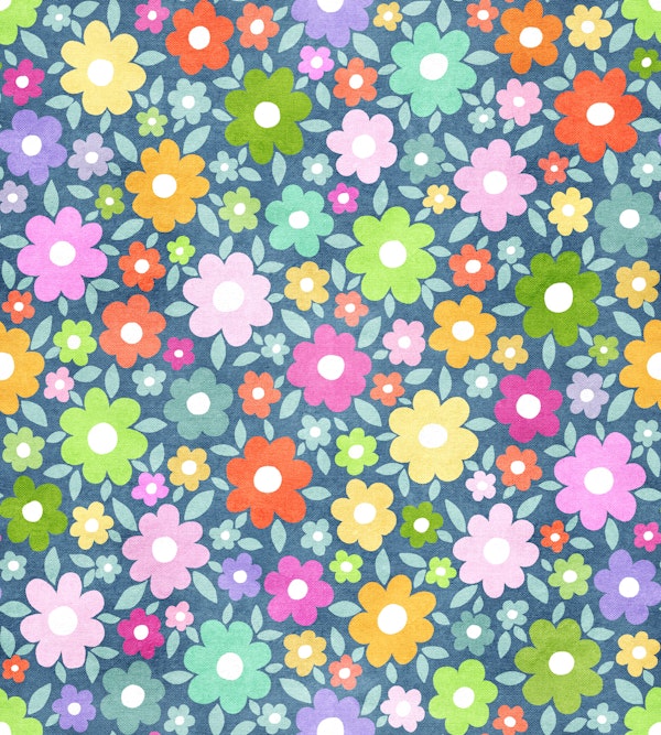 Cheerful Folk Flower Meadow Large