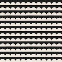 Boho Geometric Arches Black tapet