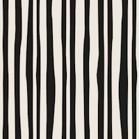 Boho Vertical Stripe Black tapet