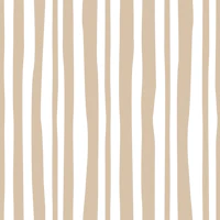 Boho Vertical Stripe Beige tapet