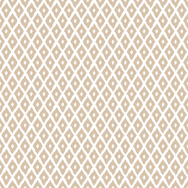 Boho Diamonds Ikat Beige