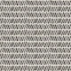 Boho Zig Zag Black