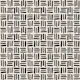 Boho Stripes Grid Black