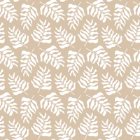 Boho Palm Leaves Beige behang
