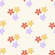 Wild Playful Flowers Pattern