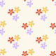 Wild Playful Flowers Mural