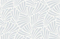 abstract leaf shapes - soft dusty blue wallpaper