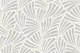abstract leaf shapes - silver grey mustard